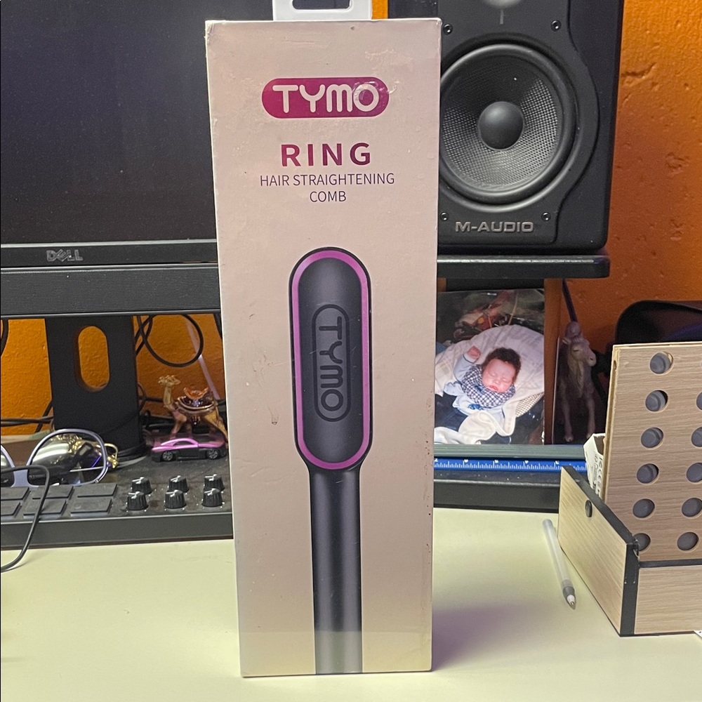 TYMO Pink Hair Straightening Comb